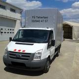 Fő Tehertaxi költöztetés kisteherautóval bútorszállító platós furgon.1